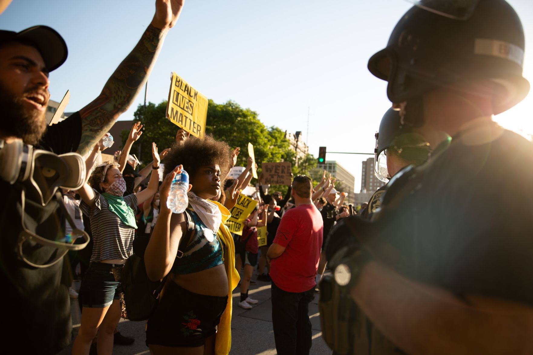 Protest Monday
